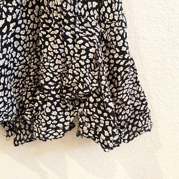 Intimately By Free People Animal Print Peekaboo Flowy Sun Dress M - Picture 8 of 11